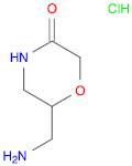 6-(Aminomethyl)morpholin-3-one hydrochloride