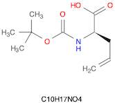 4-Pentenoic acid, 2-[[(1,1-dimethylethoxy)carbonyl]amino]-, (2R)-