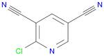 3,5-Pyridinedicarbonitrile, 2-chloro-