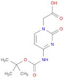 2-(4-((tert-Butoxycarbonyl)amino)-2-oxopyrimidin-1(2H)-yl)acetic acid