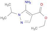 1H-Pyrazole-4-carboxylic acid, 5-amino-1-(1-methylethyl)-, ethyl ester