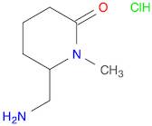 6-(Aminomethyl)-1-methyl-piperidin-2-one hydrochloride