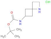 tert-Butyl 1-azaspiro[3.3]heptan-6-ylcarbamate hydrochloride