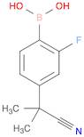 4-(1-Cyano-1-methylethyl)-2-fluorophenylboronic acid