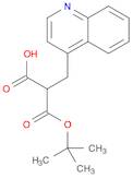 3-(tert-Butoxy)-3-oxo-2-(quinolin-4-ylmethyl)propanoic acid