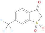 6-(Trifluoromethyl)benzo[b]thiophen-3(2H)-one 1,1-Dioxide