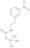 Carbamic acid, [2-(3-nitrophenyl)ethyl]-, 1,1-dimethylethyl ester