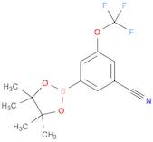 3-Cyano-5-(trifluoromethoxy)phenylboronic acid, pinacol ester