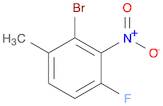 2-Bromo-4-fluoro-1-methyl-3-nitrobenzene