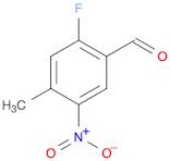 2-Fluoro-4-methyl-5-nitrobenzaldehyde