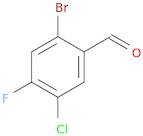 2-Bromo-5-chloro-4-fluorobenzaldehyde