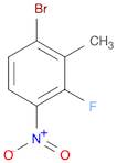 1-Bromo-3-fluoro-2-methyl-4-nitrobenzene