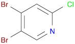 4,5-dibromo-2-chloropyridine