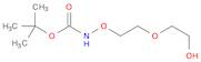 T-Boc-aminoxy-peg2-alcohol