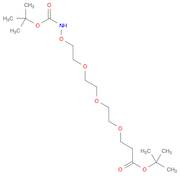 Boc-aminoxy-peg3-t-butyl ester