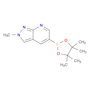 2-Methyl-5-(4,4,5,5-tetramethyl-1,3,2-dioxaborolan-2-yl)-2H-pyrazolo[3,4-b]pyridine