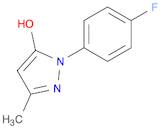 1-(4-Fluorophenyl)-3-methyl-1H-pyrazol-5-ol