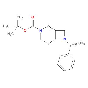 (1S,6R)-3-Boc-7-[(R)-1-phenylethyl]-3,7-diazabicyclo[4.2.0]octane