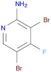 3,5-Dibromo-4-fluoropyridin-2-amine