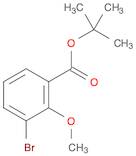 tert-butyl 3-bromo-2-methoxybenzoate