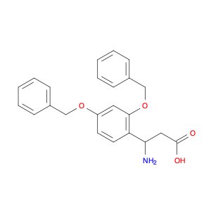 3-Amino-3-[2,4-bis(benzyloxy)phenyl]propanoic Acid