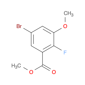 Methyl 5-bromo-2-fluoro-3-methoxybenzoate