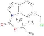 Tert-Butyl 6-(Chloromethyl)-1h-Indole-1-Carboxylate