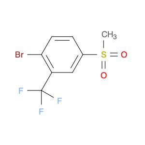 1-bromo-4-(methylsulfonyl)-2-(trifluoromethyl)benzene