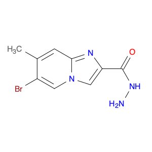 6-Bromo-7-methylimidazo[1,2-a]pyridine-2-carbohydrazide