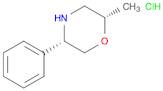 (2S,5S)-2-Methyl-5-phenylmorpholine hydrochloride