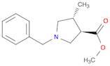 Methyl (3R,4R)-1-benzyl-4-methylpyrrolidine-3-carboxylate