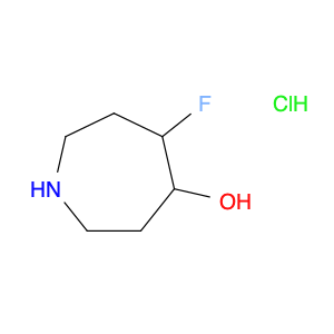 5-Fluoroazepan-4-ol hydrochloride