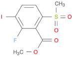 Methyl 2-fluoro-3-iodo-6-(methylsulfonyl)benzoate