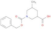 1-((BENZYLOXY)CARBONYL)-5-METHYLPIPERIDINE-3-CARBOXYLIC ACID