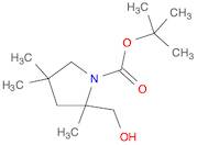 tert-Butyl 2-(hydroxymethyl)-2,4,4-trimethylpyrrolidine-1-carboxylate