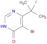 5-bromo-6-(2-fluoropropan-2-yl)pyrimidin-4(3H)-one