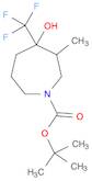 tert-Butyl 4-hydroxy-3-methyl-4-(trifluoromethyl)azepane-1-carboxylate