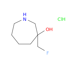 3-(Fluoromethyl)azepan-3-ol hydrochloride