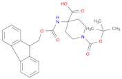 4-(9H-fluoren-9-ylmethoxycarbonylamino)-1-[(2-methylpropan-2-yl)oxycarbonyl]piperidine-4-carboxyli…