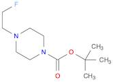 1-Piperazinecarboxylic acid, 4-(2-fluoroethyl)-, 1,1-dimethylethyl ester