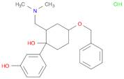 3-(4-(Benzyloxy)-2-((dimethylamino)methyl)-1-hydroxycyclohexyl)phenol hydrochloride