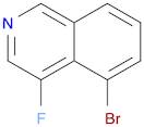 5-Bromo-4-fluoroisoquinoline