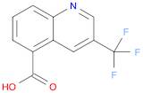 3-(Trifluoromethyl)quinoline-5-carboxylic acid