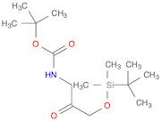 Carbamic acid, [3-[[(1,1-dimethylethyl)dimethylsilyl]oxy]-2-oxopropyl]-,1,1-dimethylethyl ester