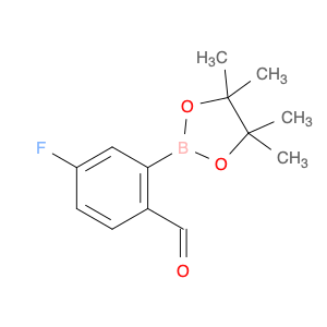 4-Fluoro-2-(4,4,5,5-tetramethyl-1,3,2-dioxaborolan-2-yl)benzaldehyde