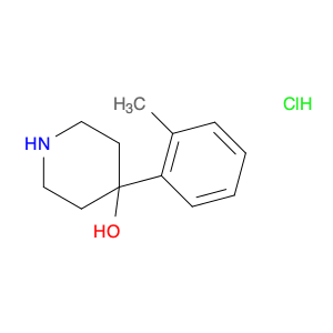 4-Piperidinol, 4-(2-methylphenyl)-, hydrochloride