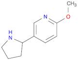 2-Methoxy-5-(pyrrolidin-2-yl)pyridine