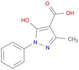 1H-Pyrazole-4-carboxylic acid, 5-hydroxy-3-methyl-1-phenyl-