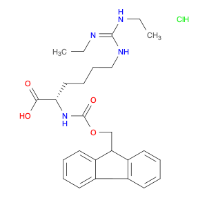 Fmoc-l-homoarg(et)2-oh hydrochloride salt