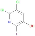 3-Pyridinol, 5,6-dichloro-2-iodo-